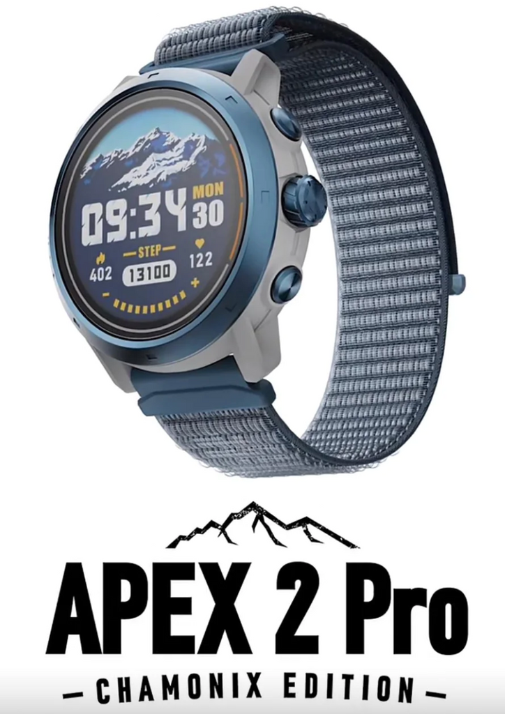 Coros Drops Apex 2 Pro Chamonix Edition, Just in Time for UTMB