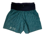 Men's Sherpa Shorts -  Teal